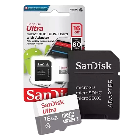 CARTÃO DE MEMÓRIA 16GB SANDISK